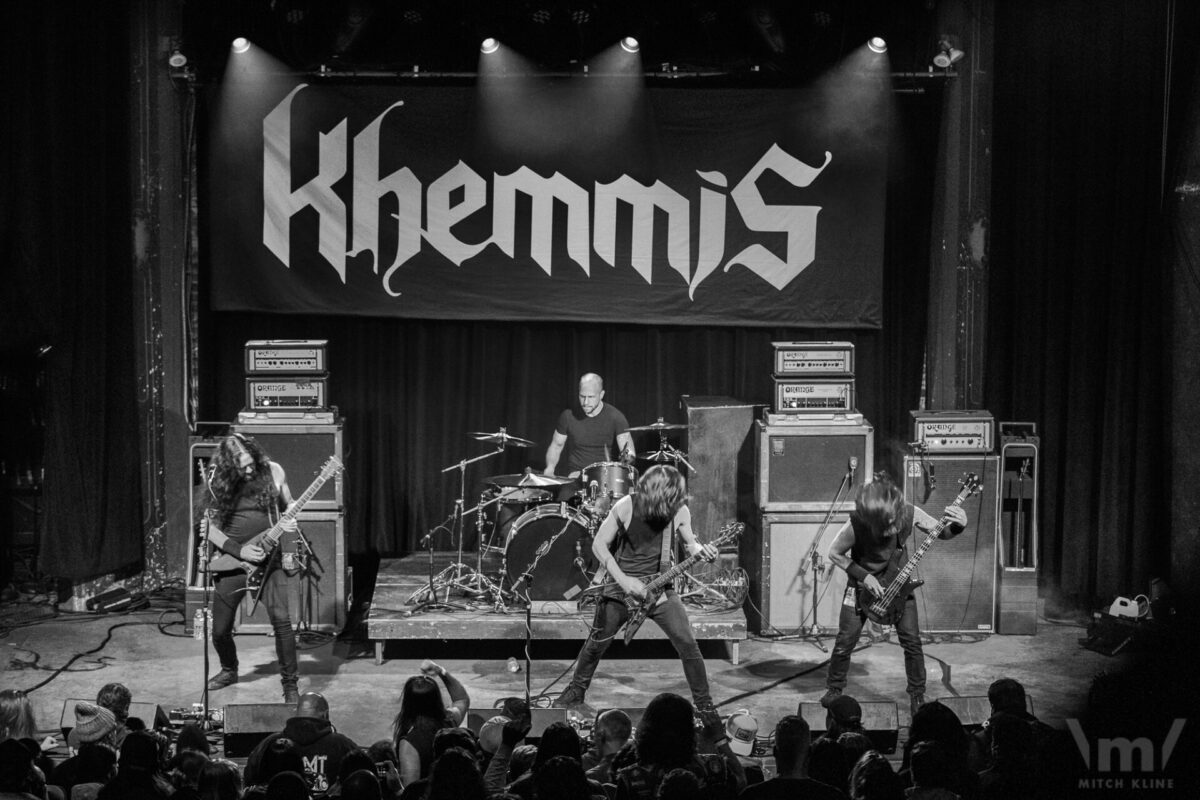 Khemmis, Jan 08, 2022, Bluebird Theater, Denver, CO. Photo by Mitch Kline.