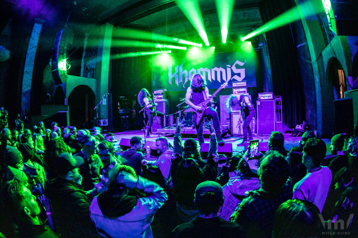 Khemmis, Jan 08, 2022, Bluebird Theater, Denver, CO. Photo by Mitch Kline.