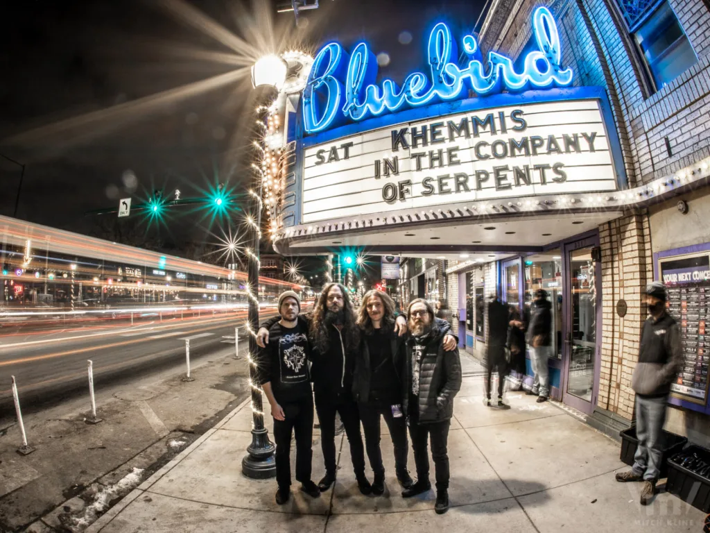 Khemmis, Jan 08, 2022, Bluebird Theater, Denver, CO. Photo by Mitch Kline.