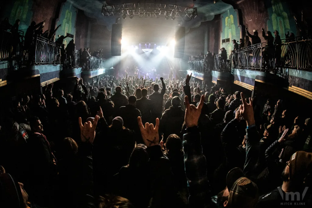 The Sword, March 09, 2022, Gothic Theatre, Englewood, CO. Photo by Mitch Kline.