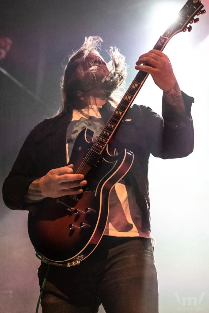 Kyle Shutt, The Sword, March 09, 2022, Gothic Theatre, Englewood, CO. Photo by Mitch Kline.