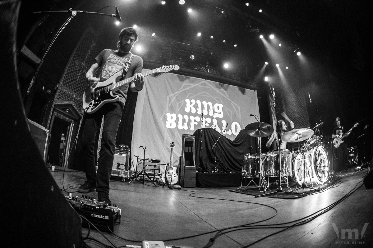 King Buffalo, March 26, 2022, Ogden Theatre, Denver, CO. Photo by Mitch Kline.