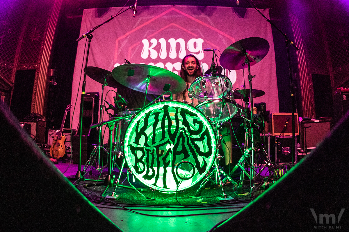 Scott Donaldson, King Buffalo, March 26, 2022, Ogden Theatre, Denver, CO. Photo by Mitch Kline.