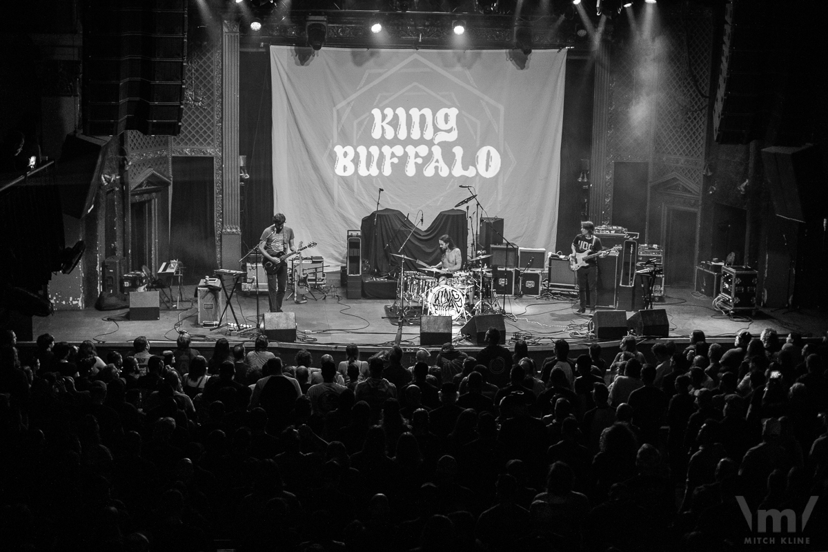 King Buffalo, March 26, 2022, Ogden Theatre, Denver, CO. Photo by Mitch Kline.