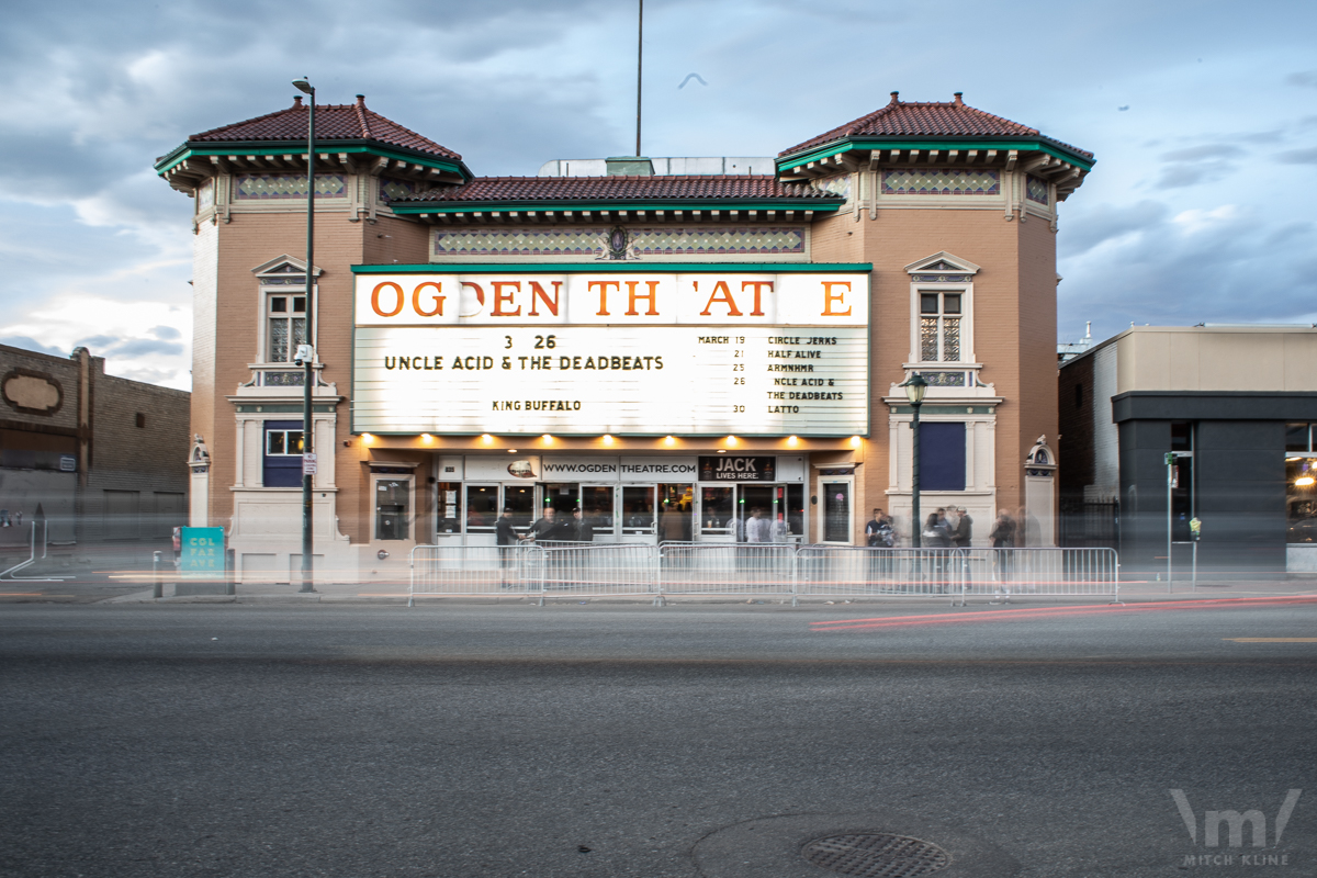 Uncle Acid & The Deadbeats, March 26, 2022, Ogden Theatre, Denver, CO. Photo by Mitch Kline.