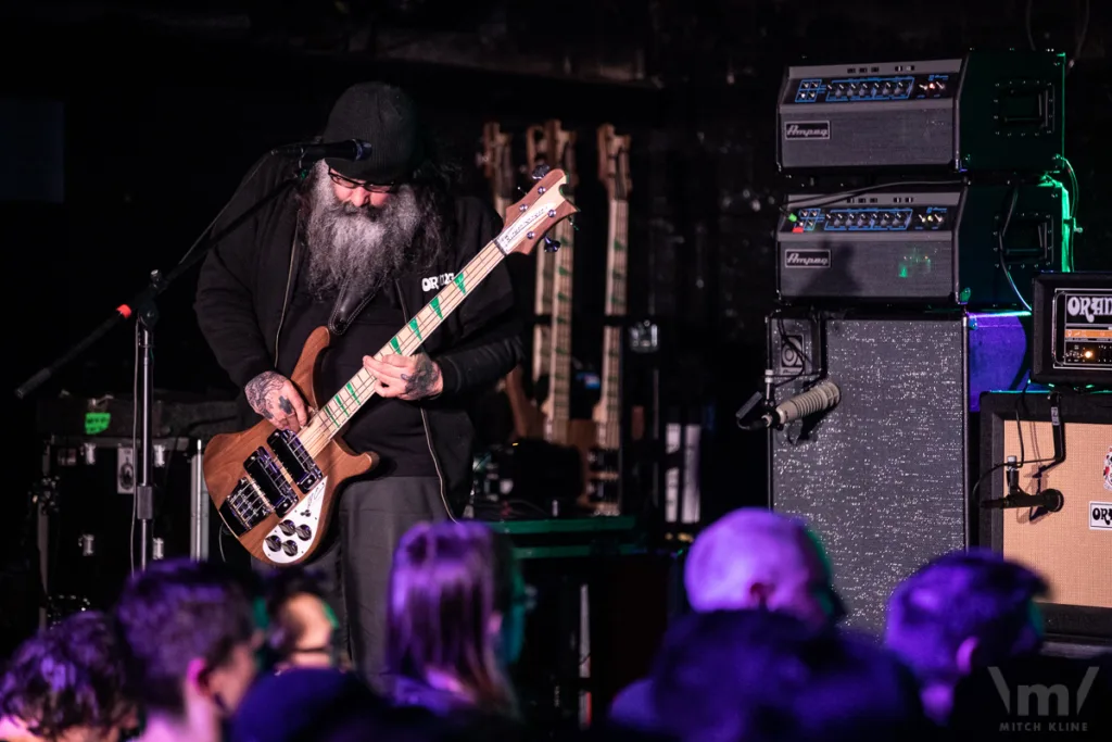Al Cisneros, Sleep, April 19, 2022, The Black Sheep, Colorado Springs, CO. Photo by Mitch Kline.