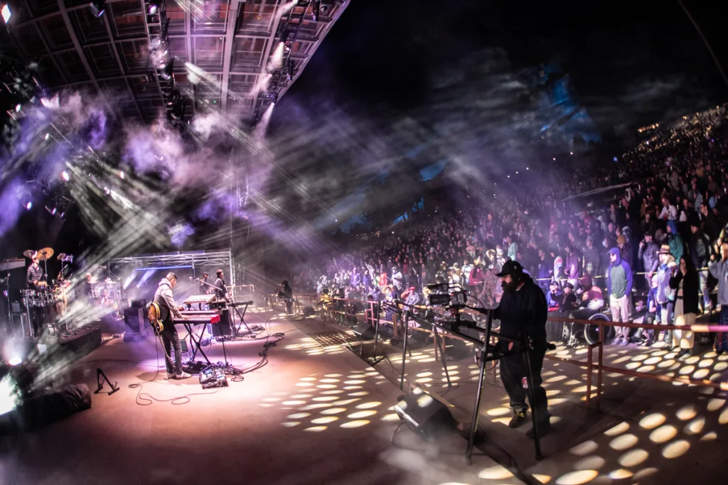 Lotus, April 23, 2022, Red Rocks Amphitheatre, Morrison, CO. Photo by Mitch Kline.