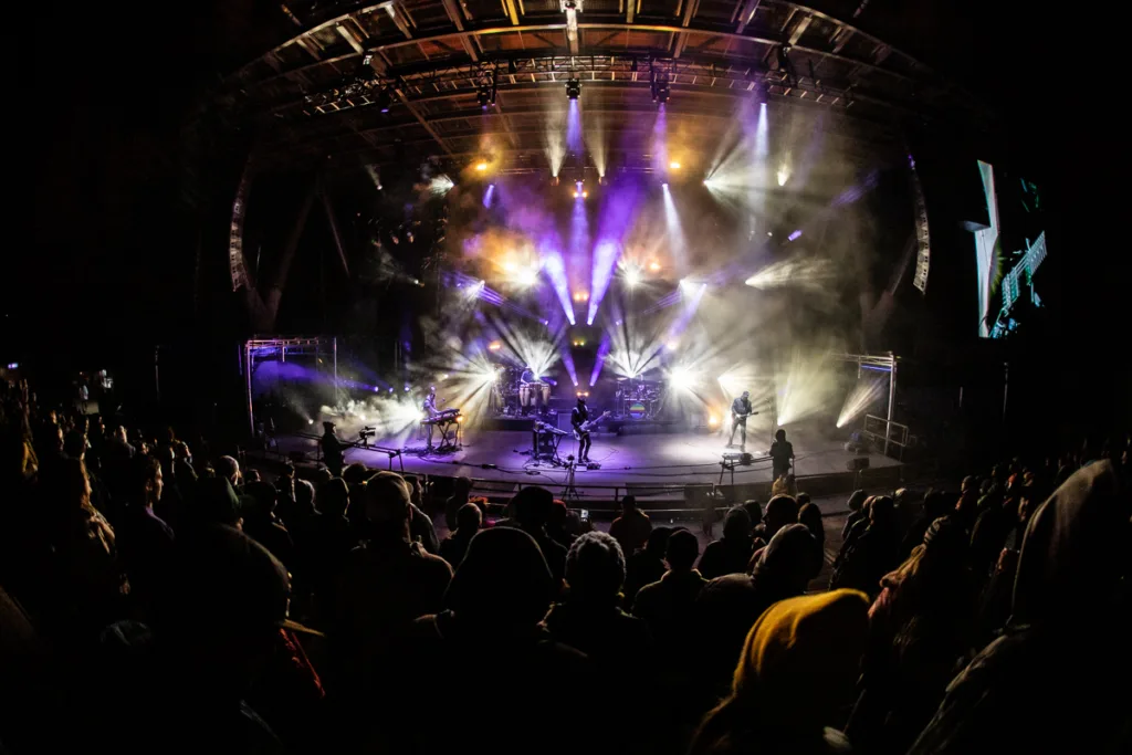 Lotus, April 23, 2022, Red Rocks Amphitheatre, Morrison, CO. Photo by Mitch Kline.