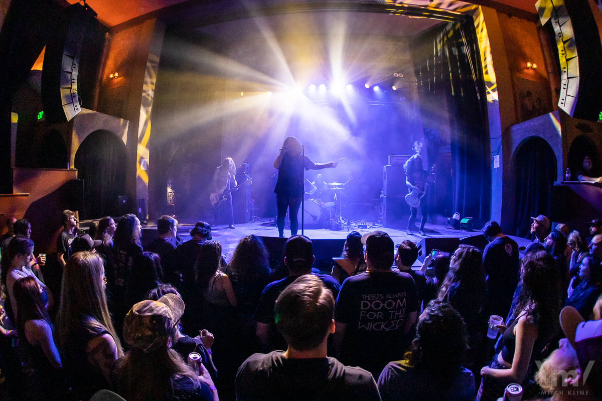 Bluebird Theater marquee, Windhand, June 22, 2022, Bluebird Theater, Denver, CO. Photo by