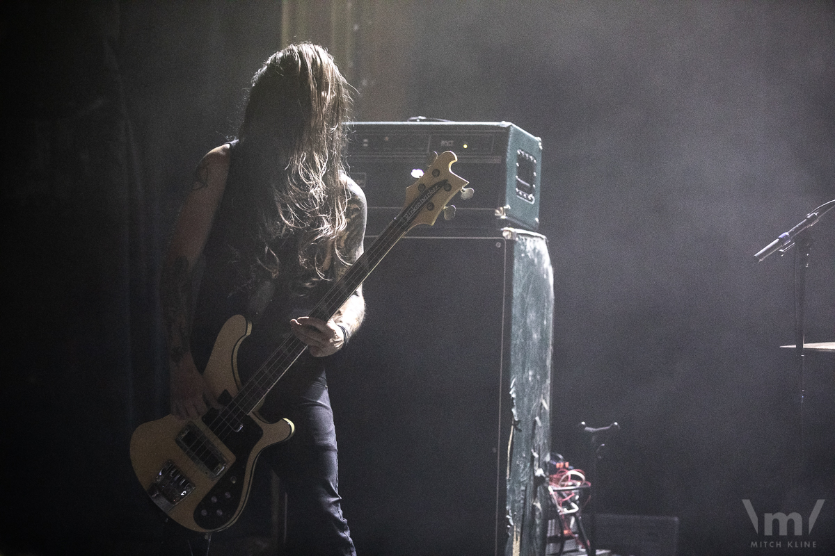 Parker Chandler, Windhand, June 22, 2022, Bluebird Theater, Denver, CO. Photo by Mitch Kline.