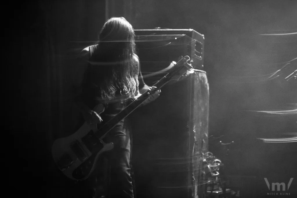 Parker Chandler, Windhand, June 22, 2022, Bluebird Theater, Denver, CO. Photo by Mitch Kline.