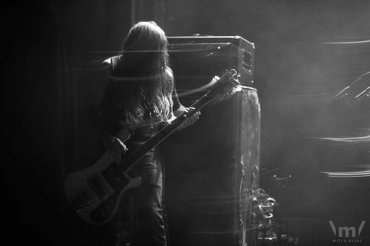 Parker Chandler, Windhand, June 22, 2022, Bluebird Theater, Denver, CO. Photo by Mitch Kline.