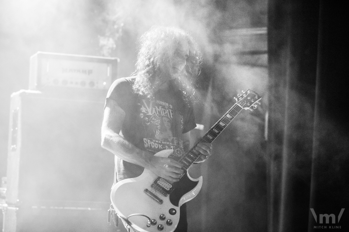 Garrett Morris, Windhand, June 22, 2022, Bluebird Theater, Denver, CO. Photo by Mitch Kline.