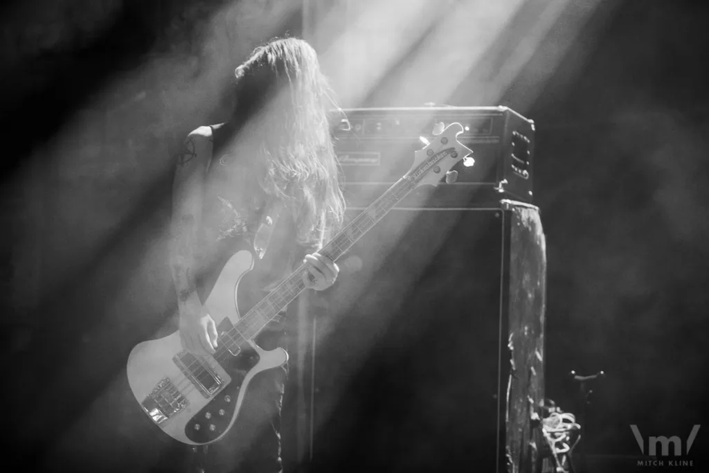 Parker Chandler, Windhand, June 22, 2022, Bluebird Theater, Denver, CO. Photo by Mitch Kline.
