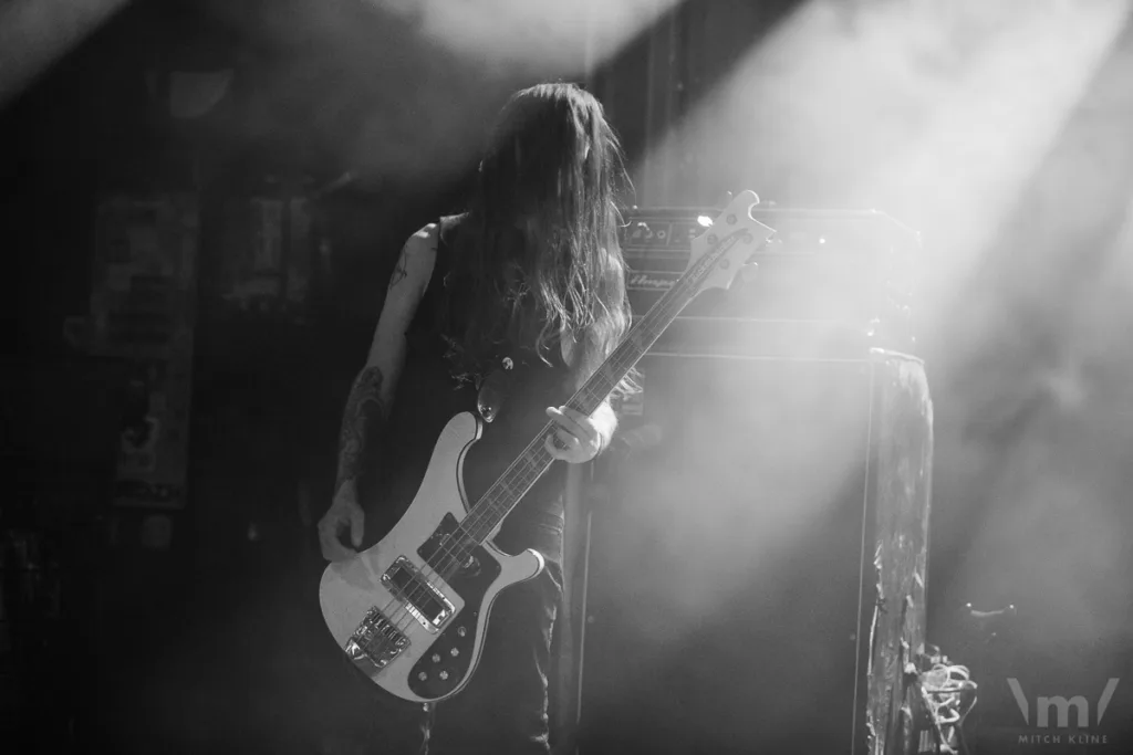 Parker Chandler, Windhand, June 22, 2022, Bluebird Theater, Denver, CO. Photo by Mitch Kline.