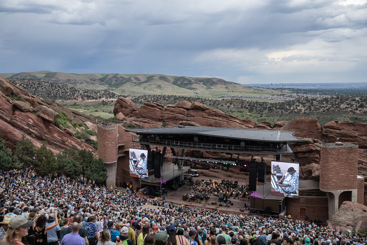 Jerry Garcia Symphonic Celebration, June 29, 2022, Red Rocks Amphitheatre, Morrison, CO. Photo by Mitch Kline.