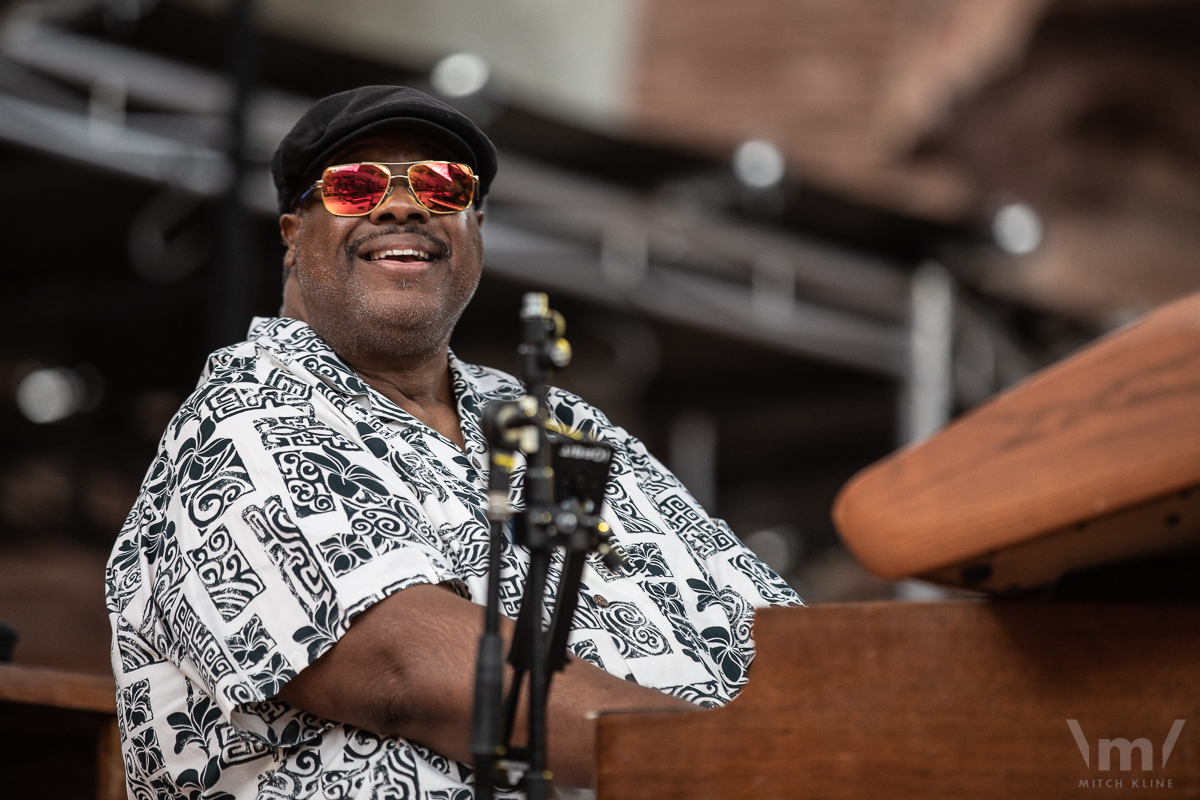 Melvin Seals, Jerry Garcia Symphonic Celebration, June 29, 2022, Red Rocks Amphitheatre, Morrison, CO. Photo by Mitch Kline.