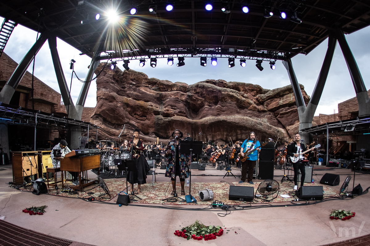 Jerry Garcia Symphonic Celebration, June 29, 2022, Red Rocks Amphitheatre, Morrison, CO. Photo by Mitch Kline.