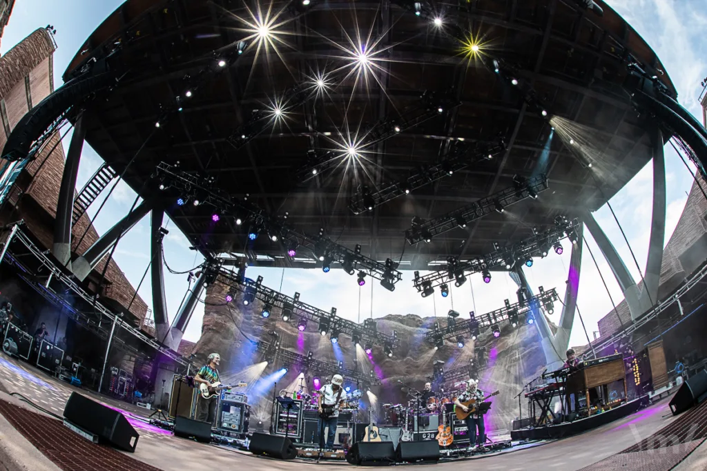 The String Cheese Incident with Billy Strings, July 17, 2022, Red Rocks Amphitheatre, Morrison, CO. Photo by Mitch Kline.