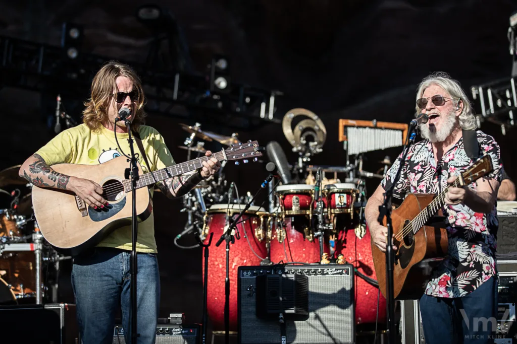 The String Cheese Incident with Billy Strings, July 17, 2022, Red Rocks Amphitheatre, Morrison, CO. Photo by Mitch Kline.