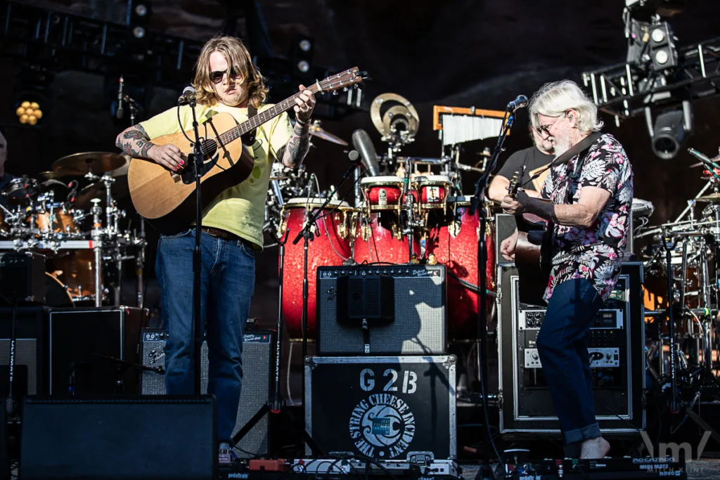 The String Cheese Incident with Billy Strings, July 17, 2022, Red Rocks Amphitheatre, Morrison, CO. Photo by Mitch Kline.