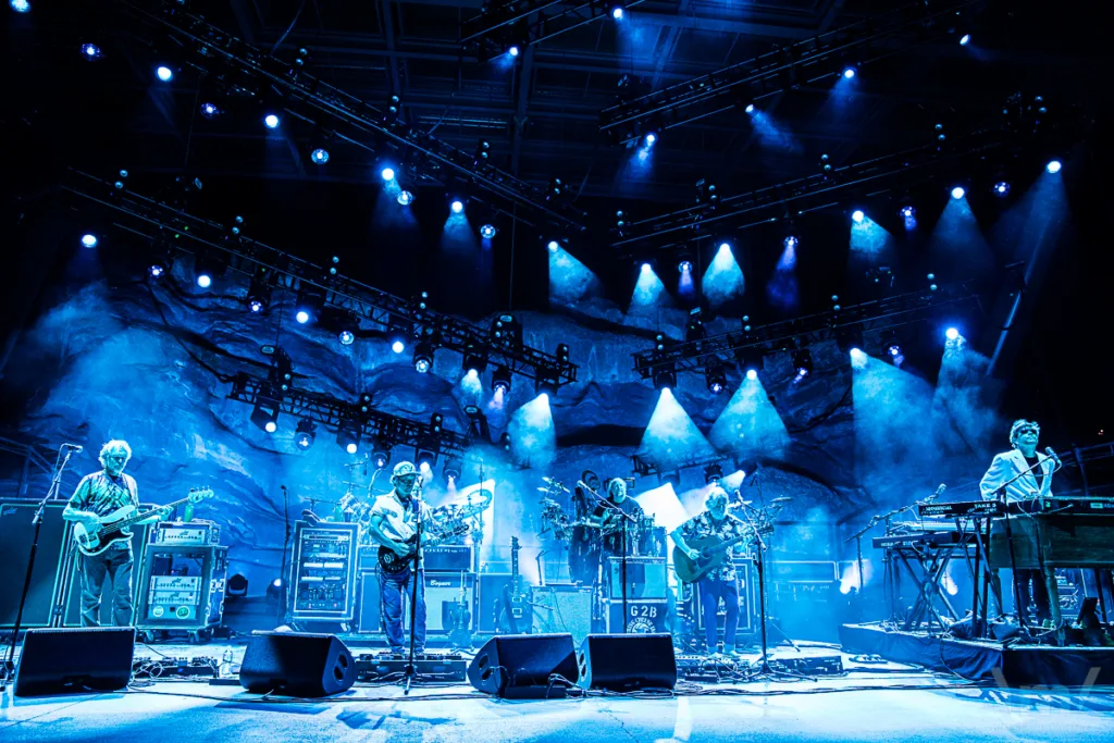 The String Cheese Incident with Billy Strings, July 17, 2022, Red Rocks Amphitheatre, Morrison, CO. Photo by Mitch Kline.