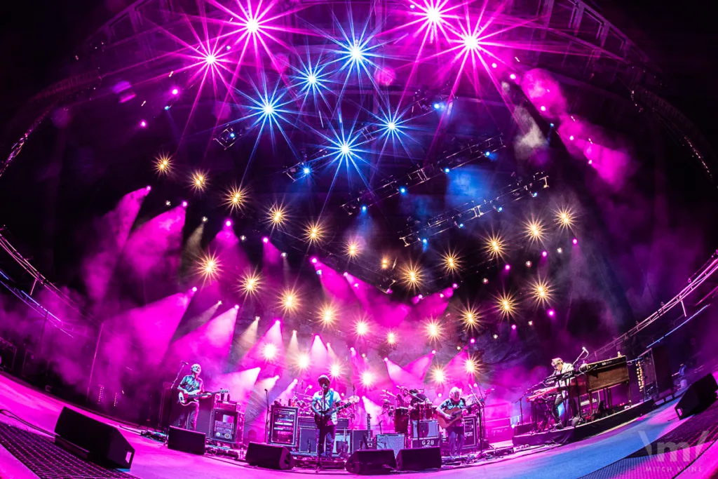 The String Cheese Incident with Billy Strings, July 17, 2022, Red Rocks Amphitheatre, Morrison, CO. Photo by Mitch Kline.