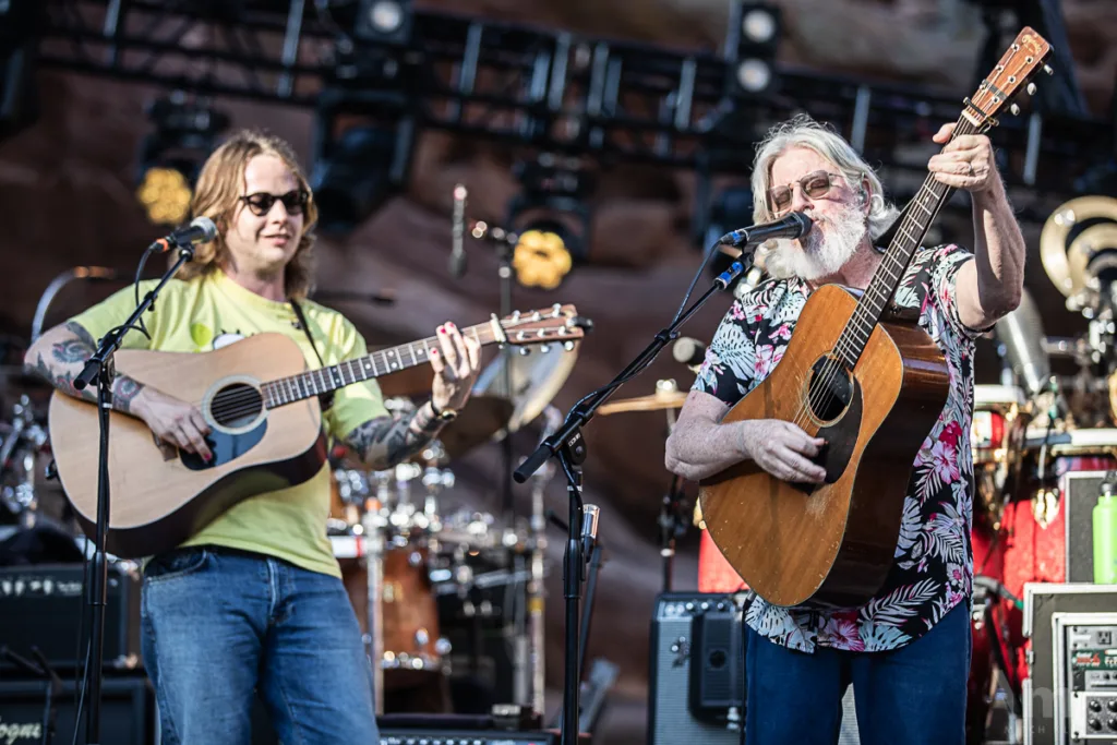 The String Cheese Incident with Billy Strings, July 17, 2022, Red Rocks Amphitheatre, Morrison, CO. Photo by Mitch Kline.