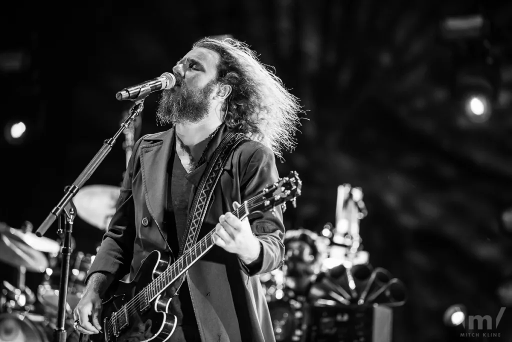 Jim James, My Morning Jacket, Aug 26, 2022, Red Rocks Amphitheatre, Morrison, CO. Photo by Mitch Kline.