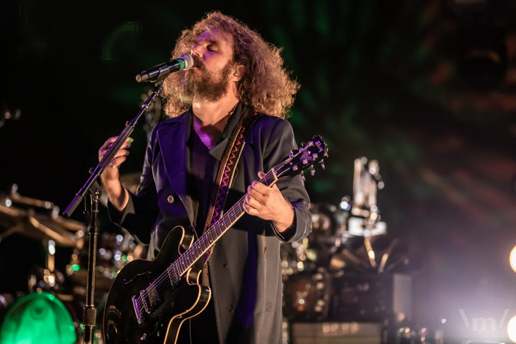 My Morning Jacket, Aug 26, 2022, Red Rocks Amphitheatre, Morrison, CO. Photo by Mitch Kline.