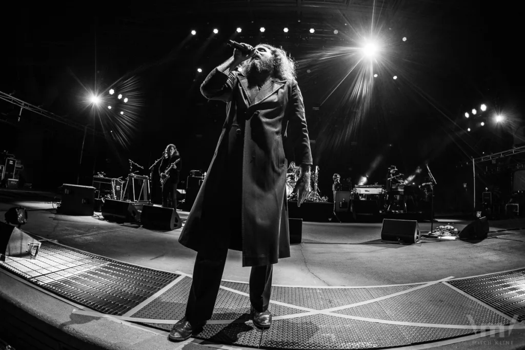 My Morning Jacket, Aug 26, 2022, Red Rocks Amphitheatre, Morrison, CO. Photo by Mitch Kline.