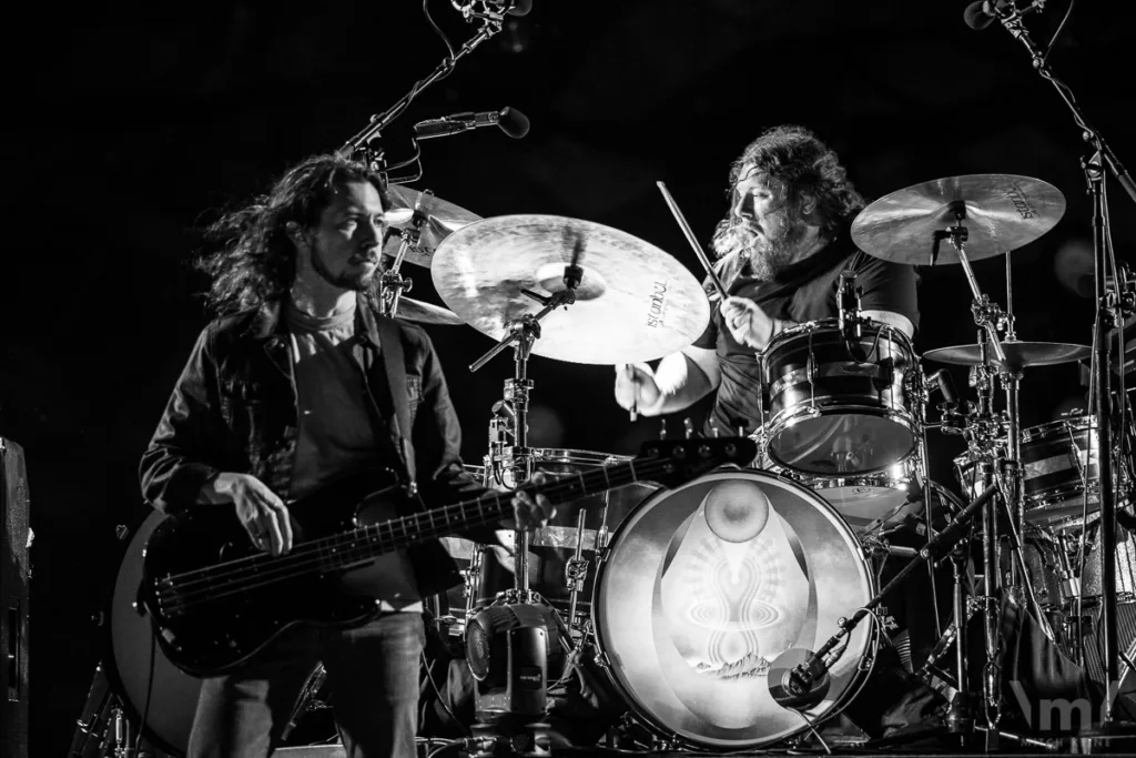 My Morning Jacket, Aug 26, 2022, Red Rocks Amphitheatre, Morrison, CO. Photo by Mitch Kline.