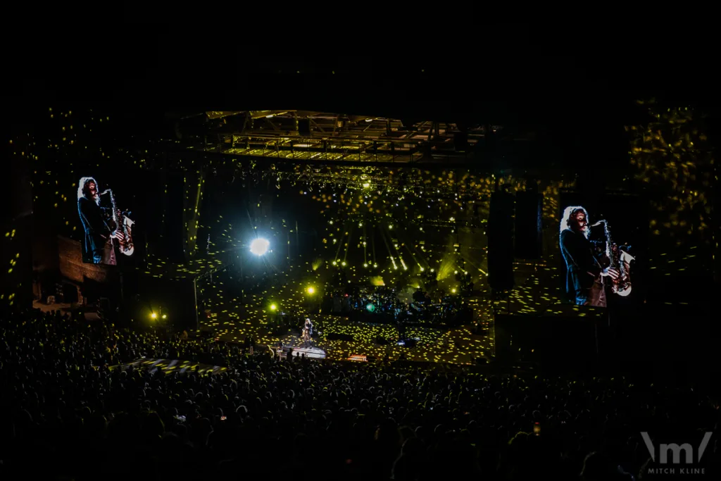 My Morning Jacket, Aug 26, 2022, Red Rocks Amphitheatre, Morrison, CO. Photo by Mitch Kline.