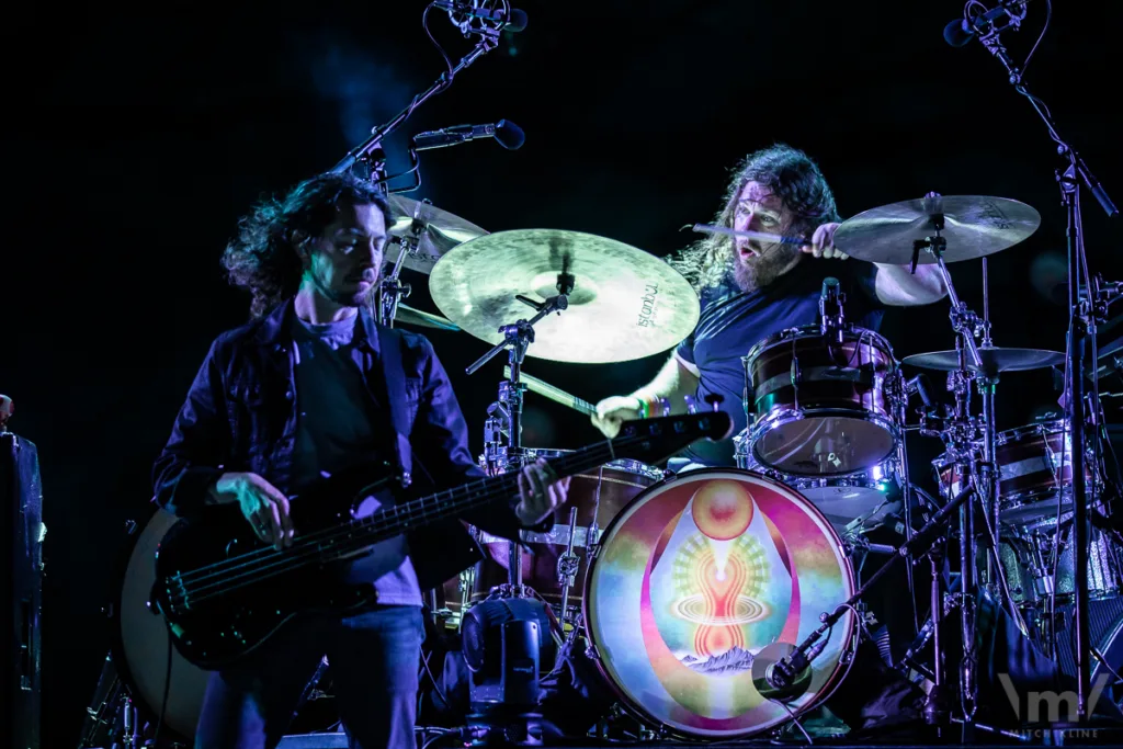 My Morning Jacket, Aug 26, 2022, Red Rocks Amphitheatre, Morrison, CO. Photo by Mitch Kline.