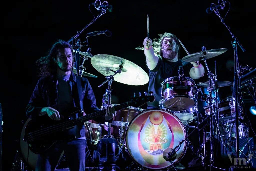 My Morning Jacket, Aug 26, 2022, Red Rocks Amphitheatre, Morrison, CO. Photo by Mitch Kline.