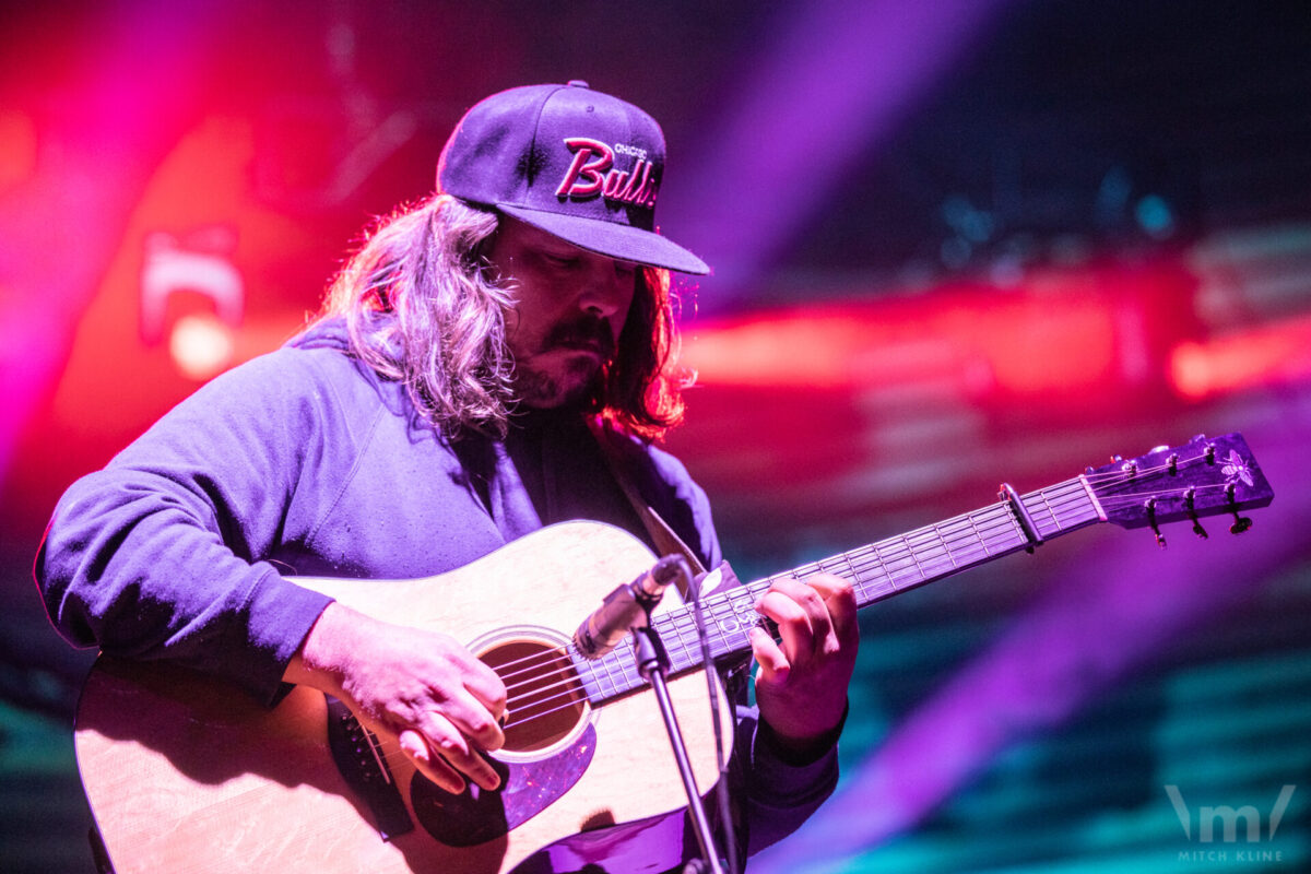 Dave Bruzza, Greensky Bluegrass, Sept 14, 2022, Dillon Amphitheatre, Dillon, CO. Photo by Mitch Kline.