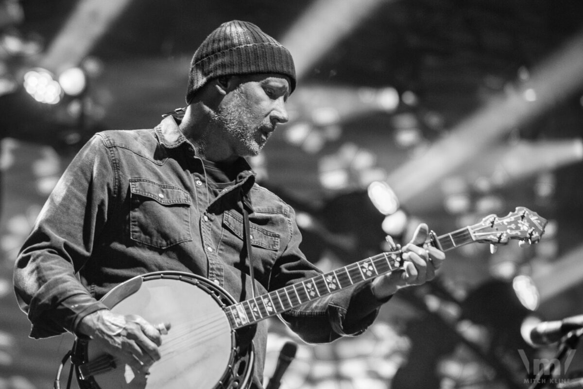 Michael Bont, Greensky Bluegrass, Sept 14, 2022, Dillon Amphitheatre, Dillon, CO. Photo by Mitch Kline.