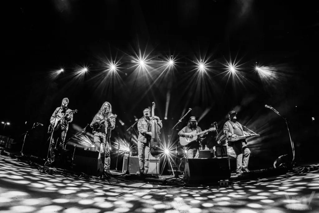 Greensky Bluegrass, Sept 14, 2022, Dillon Amphitheatre, Dillon, CO. Photo by Mitch Kline.