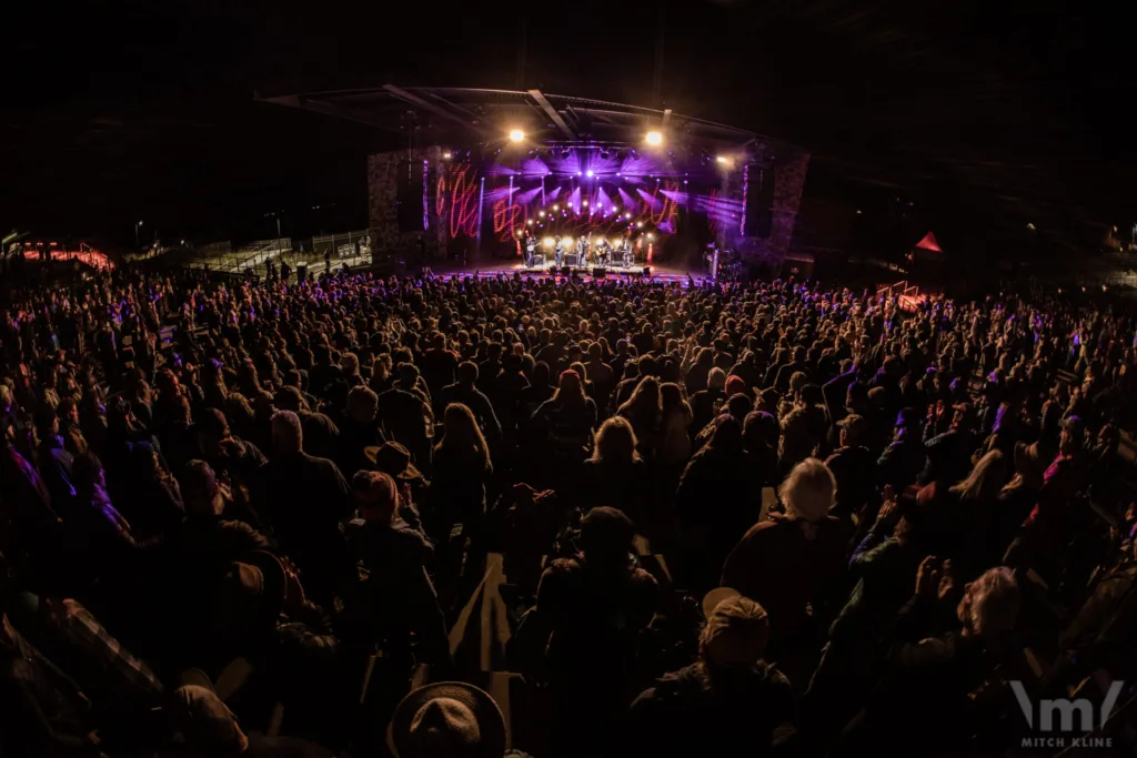 Greensky Bluegrass, Sept 14, 2022, Dillon Amphitheatre, Dillon, CO. Photo by Mitch Kline.