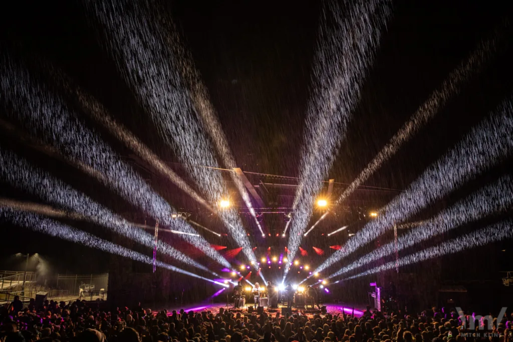 Greensky Bluegrass, Sept 14, 2022, Dillon Amphitheatre, Dillon, CO. Photo by Mitch Kline.