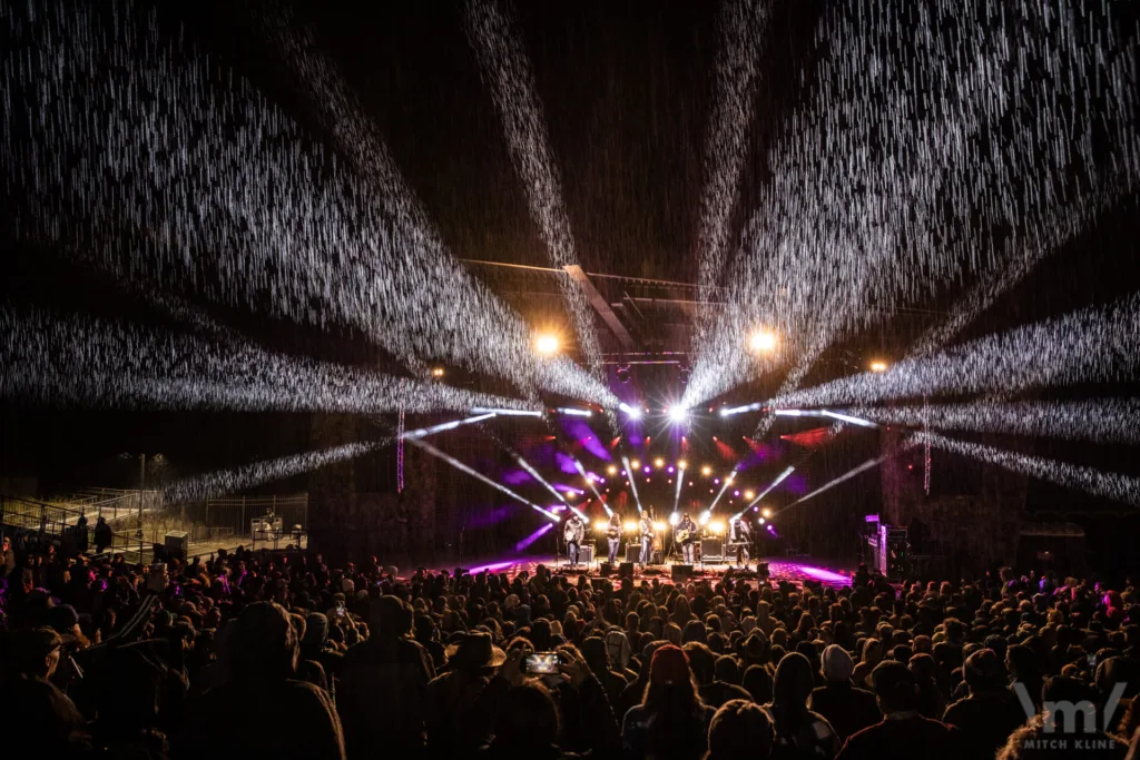 Greensky Bluegrass, Sept 14, 2022, Dillon Amphitheatre, Dillon, CO. Photo by Mitch Kline.