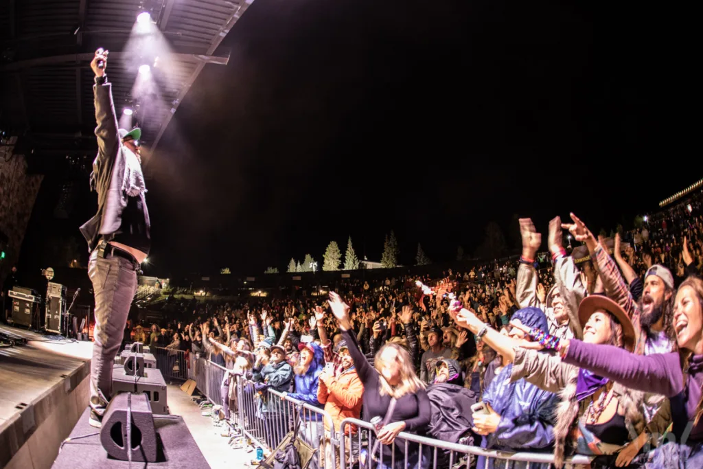 Greensky Bluegrass, Sept 14, 2022, Dillon Amphitheatre, Dillon, CO. Photo by Mitch Kline.