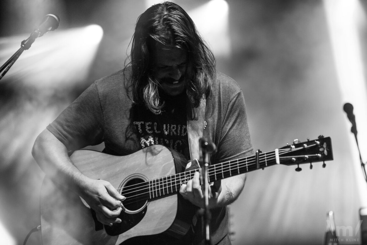 Dave Bruzza, Greensky Bluegrass, Sept 16, 2022, Red Rocks Amphitheatre, Morrison, CO. Photo by Mitch Kline.