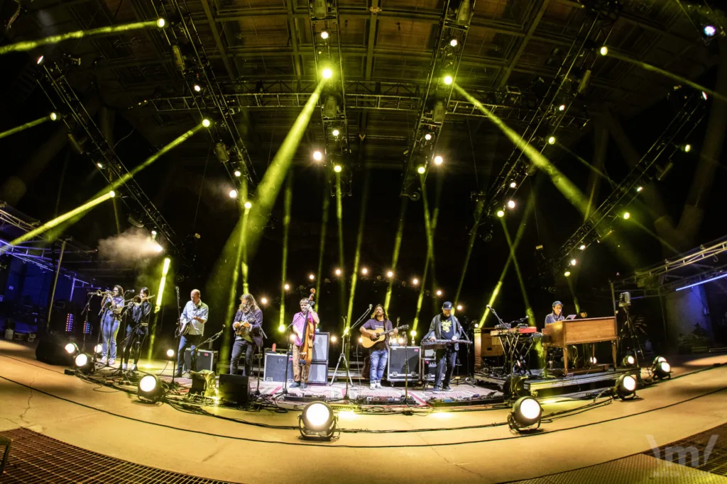 Greensky Bluegrass, Sept 16, 2022, Red Rocks Amphitheatre, Morrison, CO. Photo by Mitch Kline.