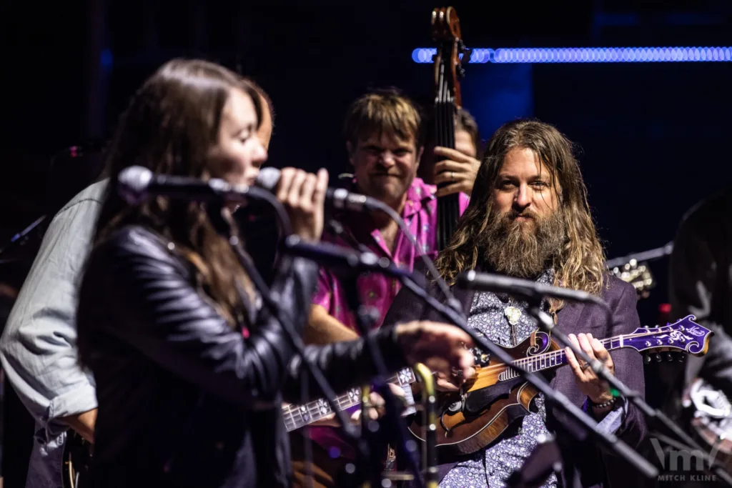 Greensky Bluegrass, Sept 16, 2022, Red Rocks Amphitheatre, Morrison, CO. Photo by Mitch Kline.