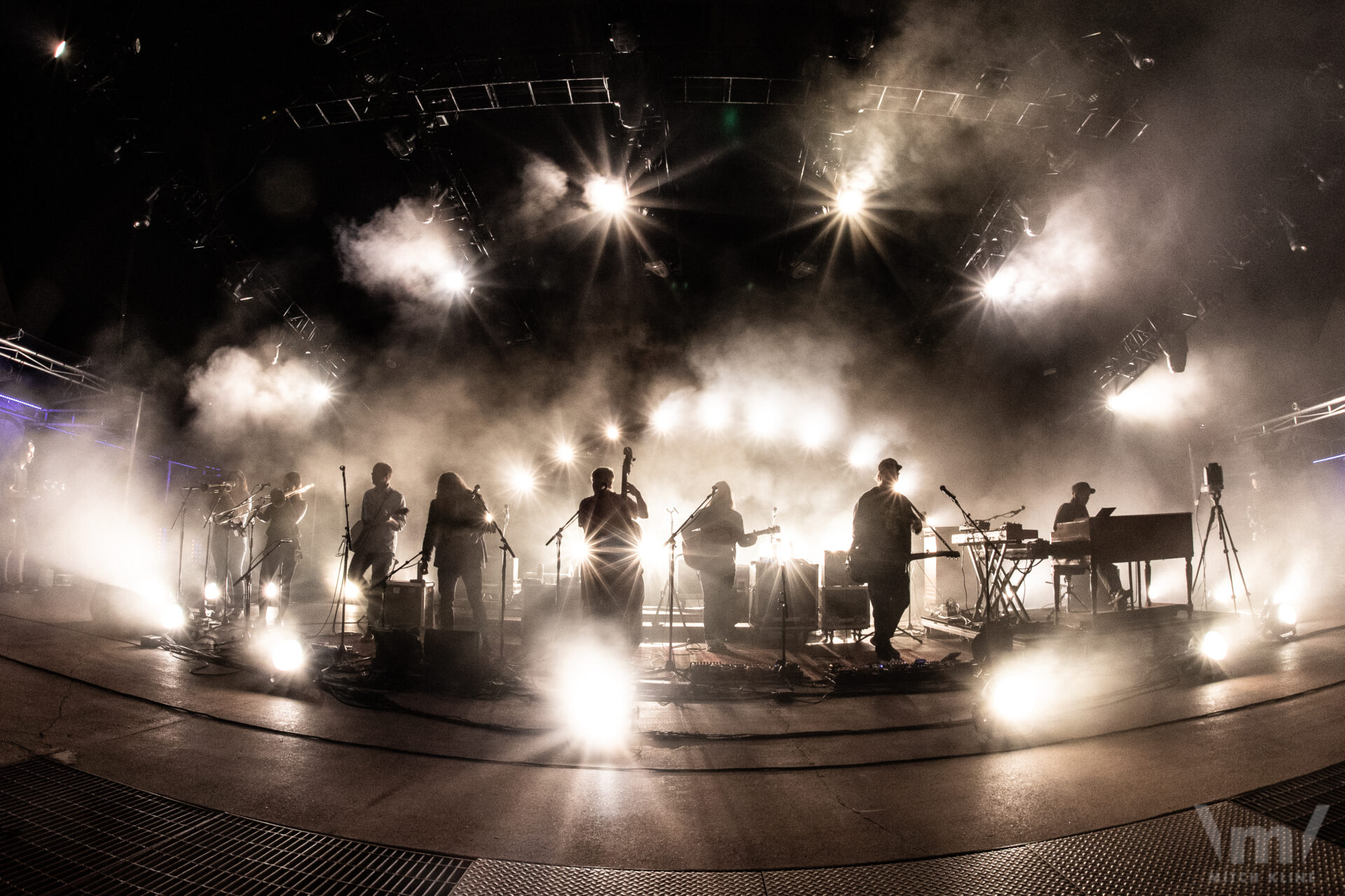 Greensky Bluegrass, Sept 16, 2022, Red Rocks Amphitheatre, Morrison, CO. Photo by Mitch Kline.