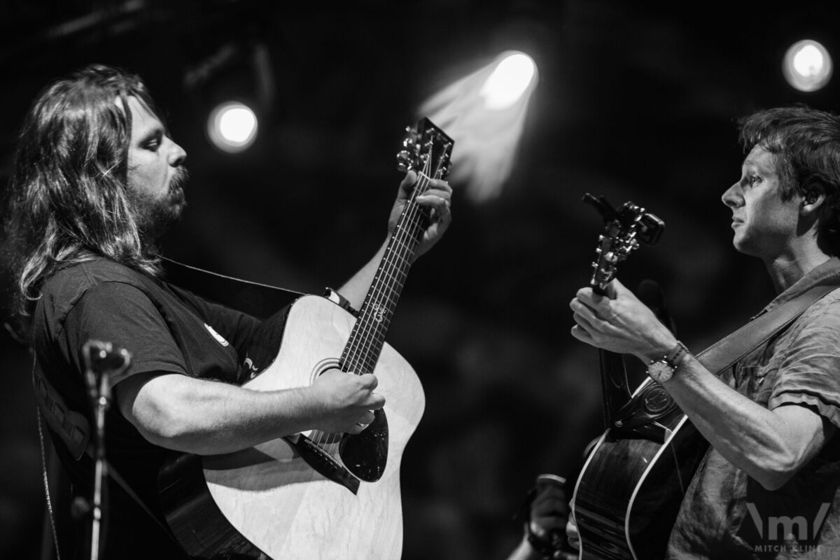 Greensky Bluegrass, Sept 17, 2022, Red Rocks Amphitheatre, Morrison, CO. Photo by Mitch Kline.