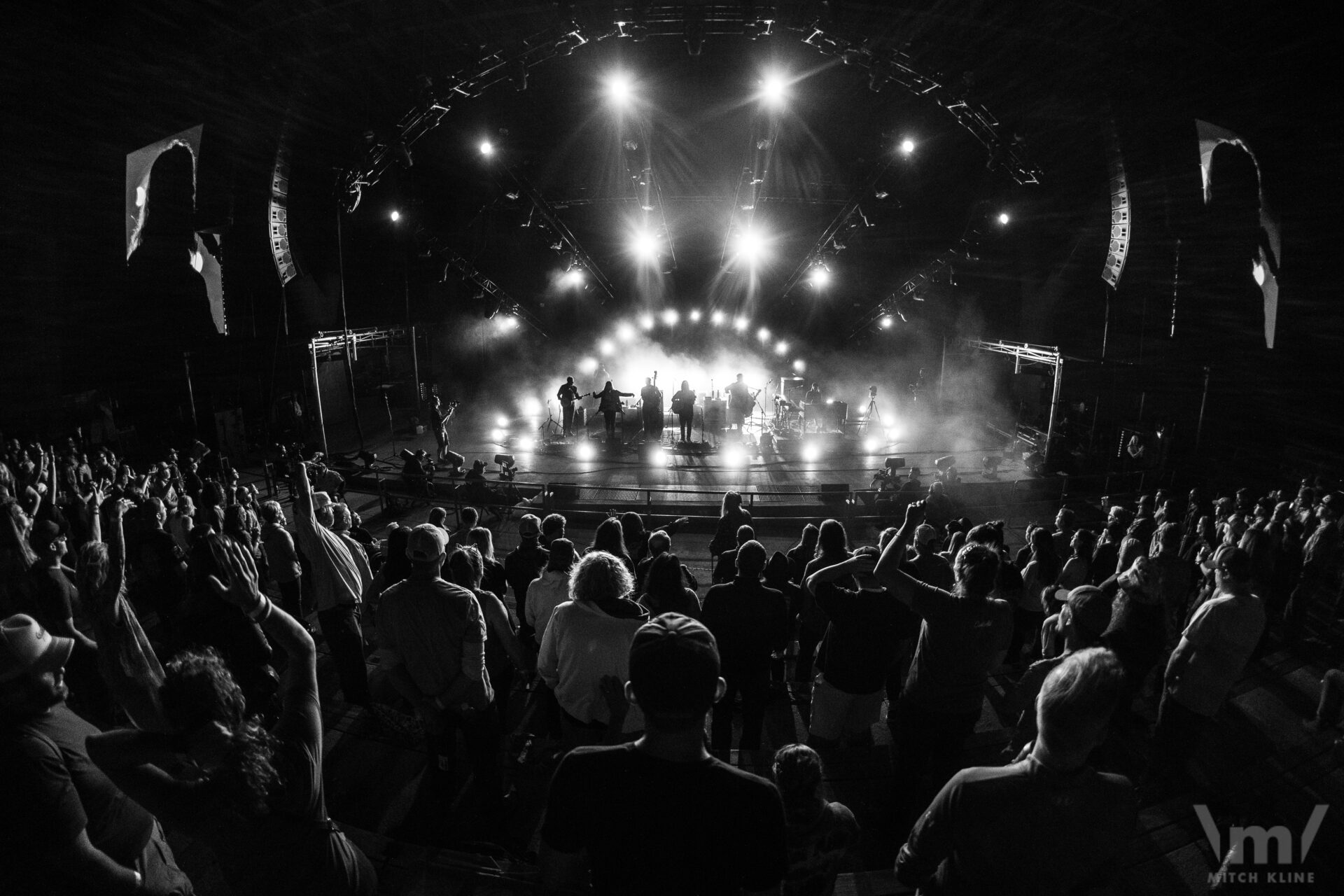 Greensky Bluegrass, Sept 17, 2022, Red Rocks Amphitheatre, Morrison, CO. Photo by Mitch Kline.