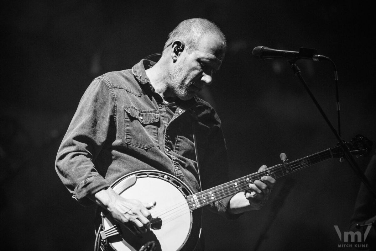 Michael Bont, Greensky Bluegrass, Sept 17, 2022, Red Rocks Amphitheatre, Morrison, CO. Photo by Mitch Kline.