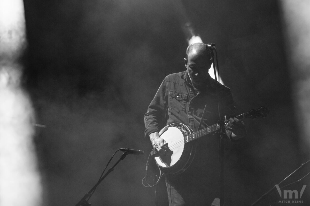 Michael Bont, Greensky Bluegrass, Sept 17, 2022, Red Rocks Amphitheatre, Morrison, CO. Photo by Mitch Kline.